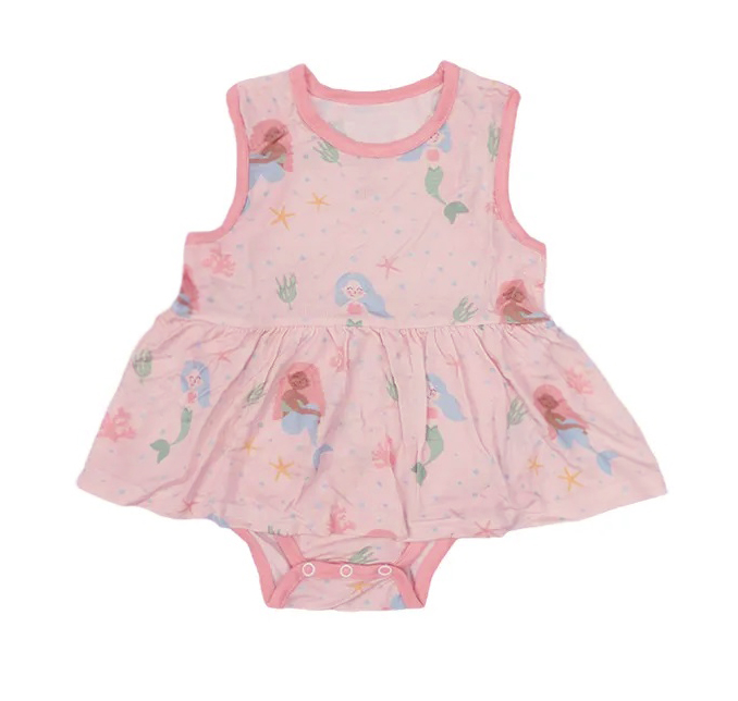 Sleeveless dress bodysuit
